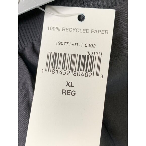 NWT Gap Fit Mens XL Gray Jogger Capri Pants Drawstring Pockets RN10209 - Picture 5 of 8